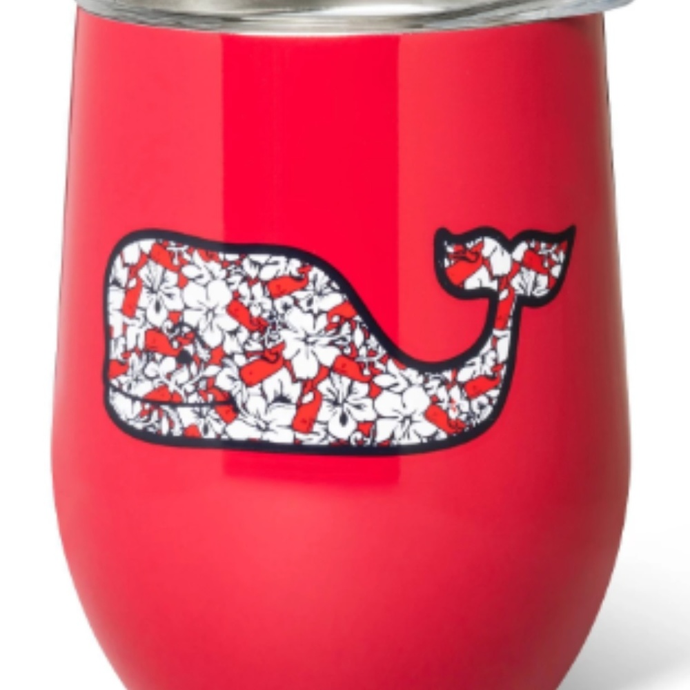 Vineyard Vines Lidded Wine Glass